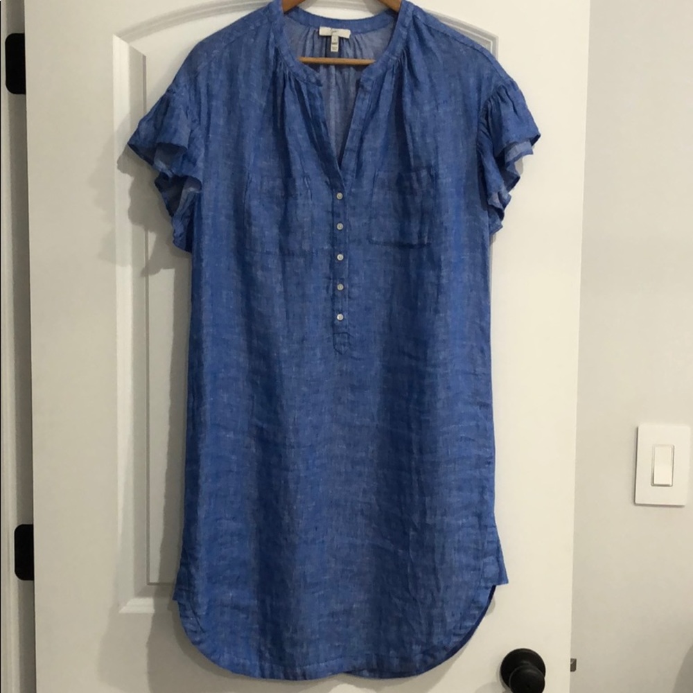 Joie linen dress size S